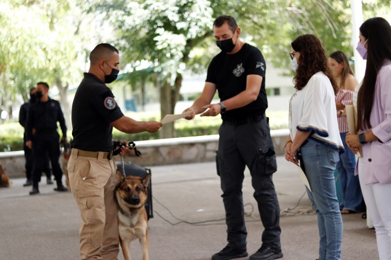 Capacitan elementos de la SSPE a unidades K-9 de los municipios