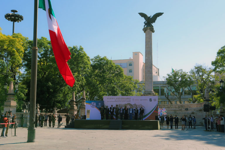Se conmemora la gesta heroica de los Niños Héroes de Chapultepec