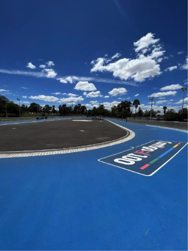 Pista de patinaje sobre ruedas para campeones, en Aguascalientes