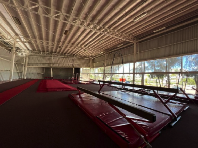Gimnasia Olímpica en el Complejo Deportivo Bicentenario de Aguascalientes