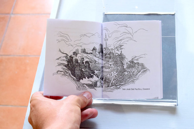 Relatos del paisaje, una obra de Sandra Santos en Aguascalientes