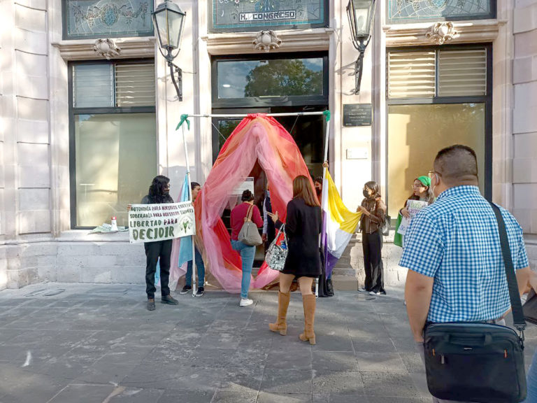 Mujeres organizadas conmemoran el Día de Acción Global por el acceso al aborto legal y seguro