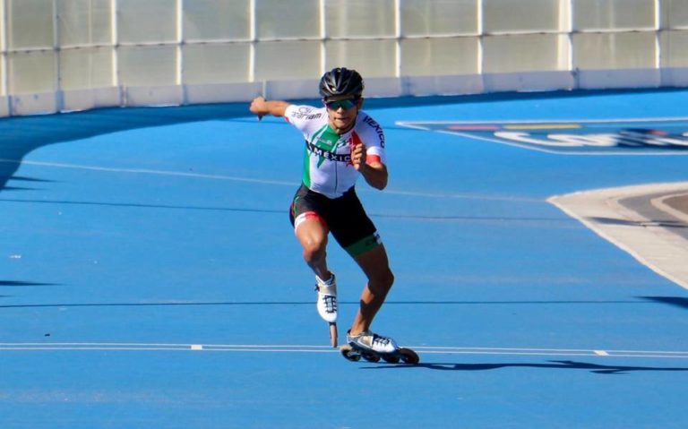 Patinador de Aguascalientes entrará en acción en los panamericanos en Colombia