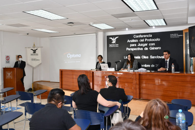 Organiza IEE conferencia sobre el Protocolo para Juzgar con Perspectiva de Género