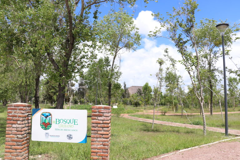 Se inaugura el Bosque Urbano Héroes Mexicanos