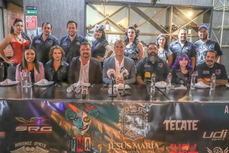 Presentan festival de motociclistas en Jesús María