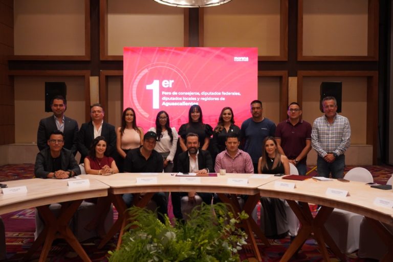 Realizan primer foro de liderazgos de Morena en Aguascalientes