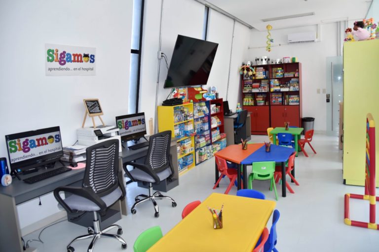 DIF estatal en coordinación con Club Rotario inauguran ludoteca en el Hidalgo