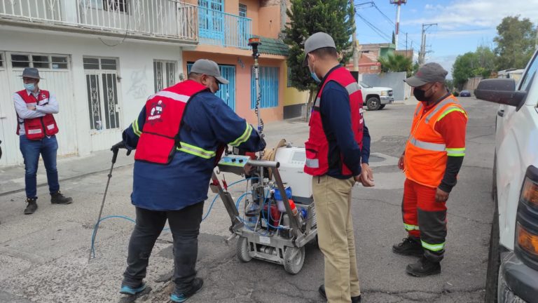 Inicia detección de fugas de agua con gas helio en Aguascalientes