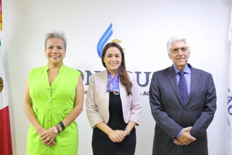 Tere Jiménez y Germán Martínez, establecen agenda de trabajo coordinada