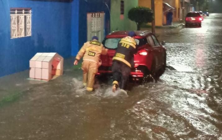 Afectaciones de lluvia en Aguascalientes del 5 de septiembre