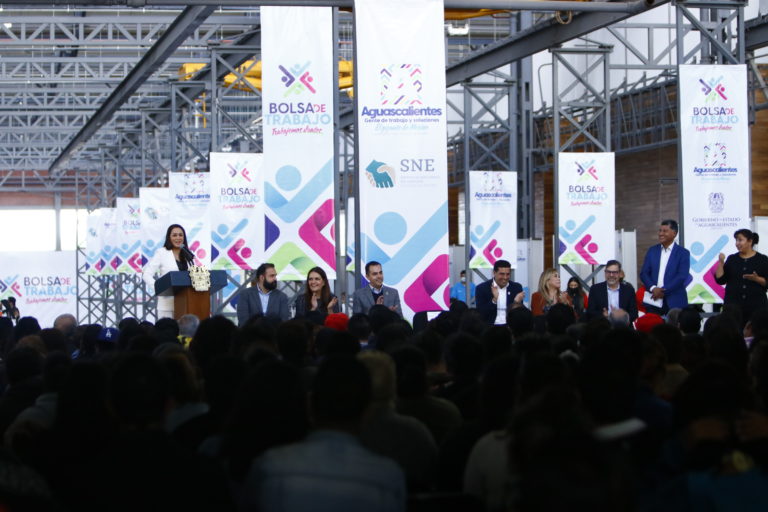 Con más y mejores empleos haremos de Aguascalientes el Gigante de Aguascalientes