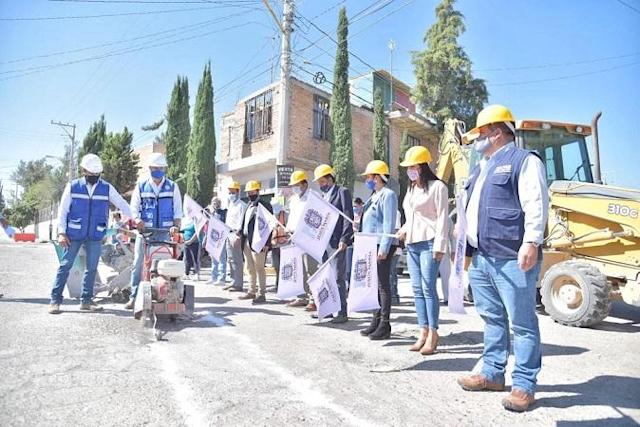 Más de 2 mdp de inversión para calles en Chicahuales Jesús María