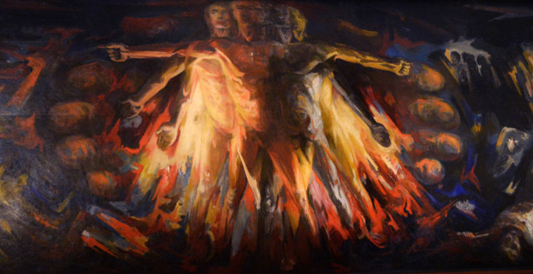 Figuras desdibujadas y el color como medio de expresión