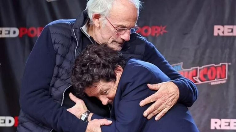“El futuro es lo que tú haces”, el emotivo encuentro entre Michael J. Fox y Christopher Lloyd