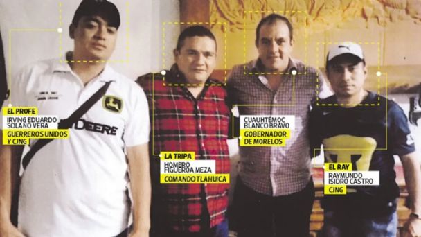 Cuauhtémoc Blanco investigado por fotografía con líderes criminales