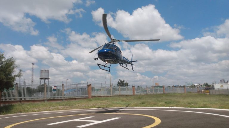 Helicóptero capitalino al día para apoyar operativos en Aguascalientes