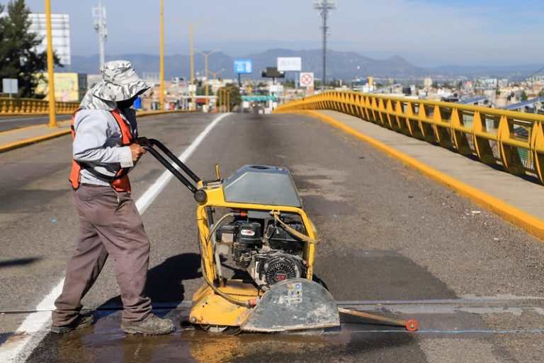 Anuncian reconstrucción y renovación del puente vehicular de la Colonia México 