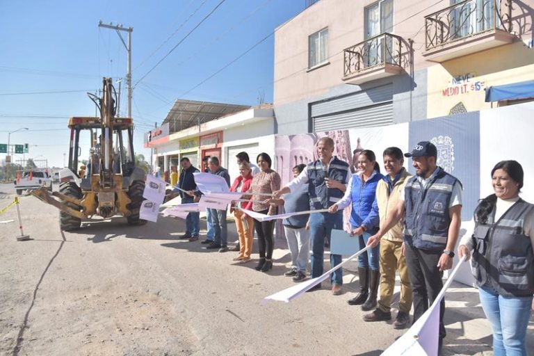 Inician obras en Jesús María con un presupuesto de 8 mdp 