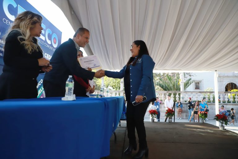 Clausuran cursos de CEDECO en Jesús María/ Aguascalientes