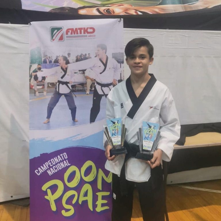 Aguascalentenses destacan a nivel nacional en taekwondo