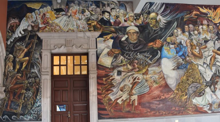 El mural social del Palacio de Gobierno (2)/ Imágenes de Aguascalientes