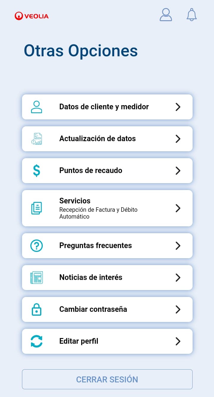 Implementan nuevos apartados en la App Veolia-Aguascalientes MX