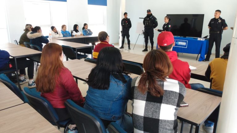 Estudiantes reciben invitación para incorporarse a la fuerza policial de Aguascalientes
