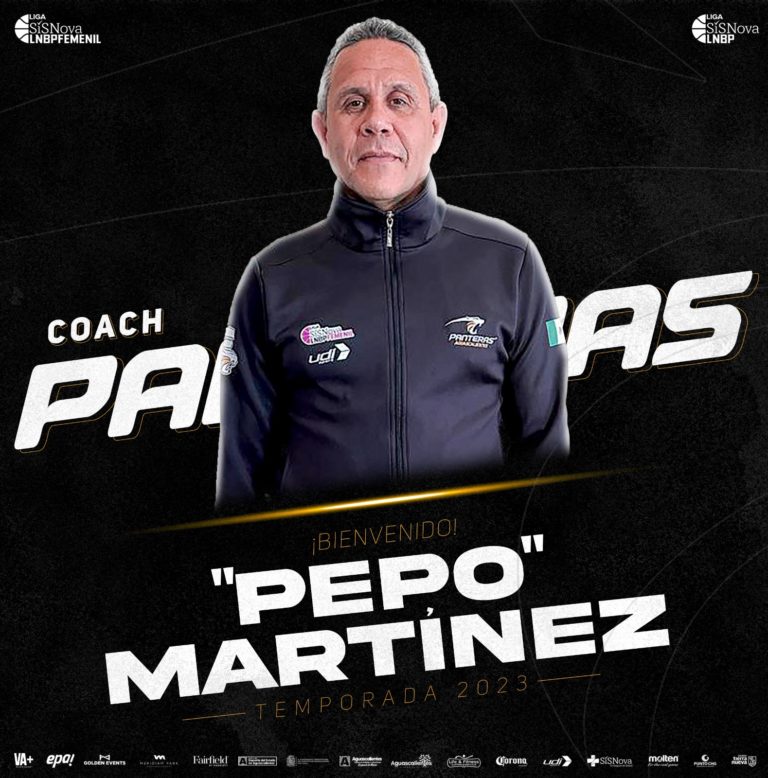Panteras anuncia a Pepo Martínez como su coach 2023 