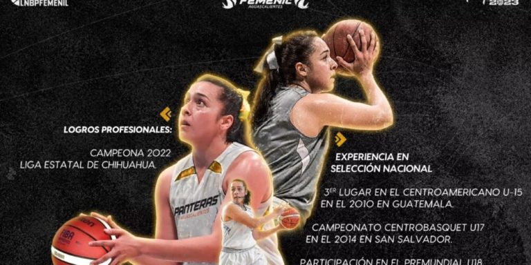 Panteras hace oficial la contratación de Narda López 