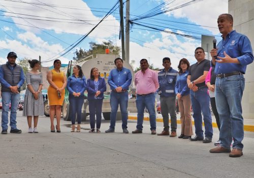 Inauguran rehabilitación de calle mina en Jesús María