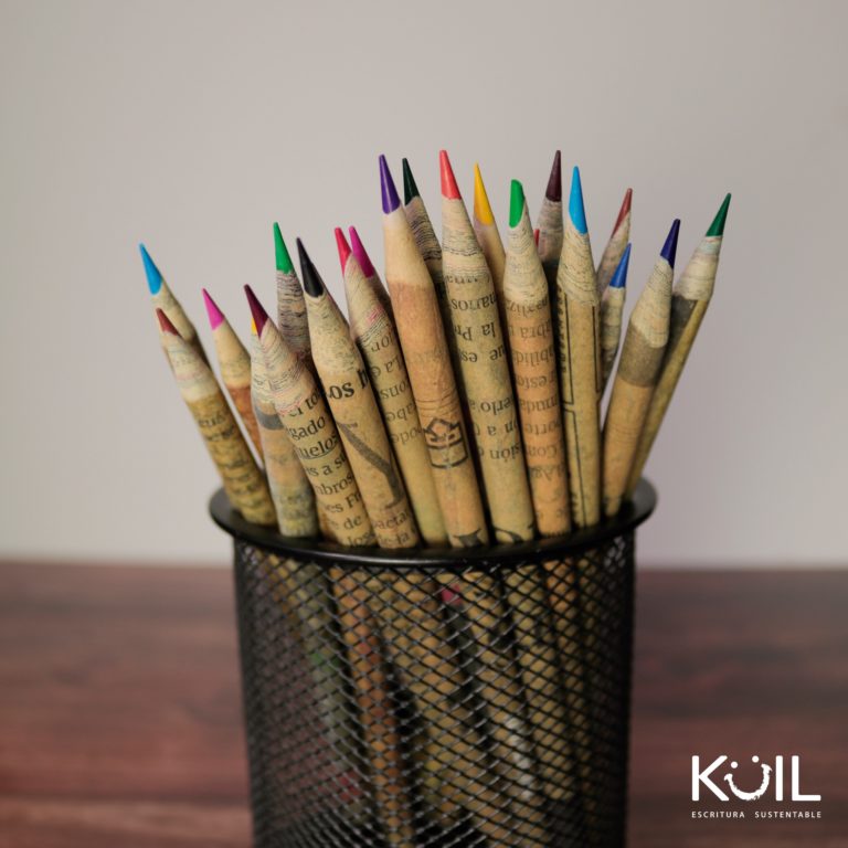 Escritura sustentable con lápices ecológicos: Kuil