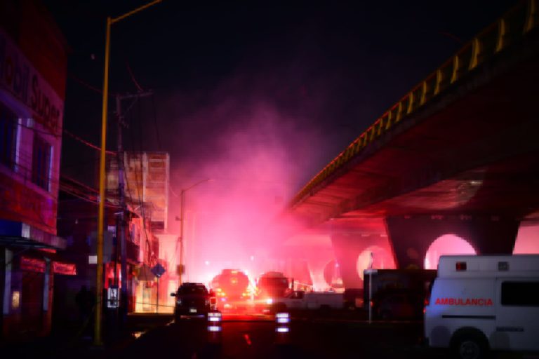 Daño de choque de pipa contra el tren en La México, en Aguascalientes, asciende a 40 mdp