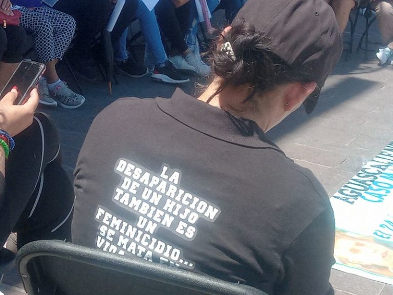 Manifestación de Madres Buscadoras en Aguascalientes: Exigen Justicia en lugar de flores