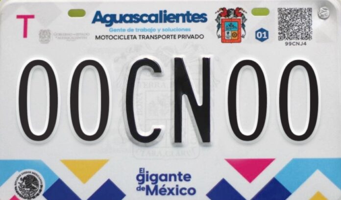 Lo que debes saber de las nuevas placas vehiculares en Aguascalientes