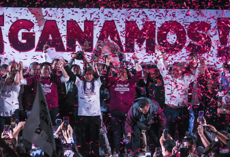 Gana Delfina Gómez la gubernatura en el Estado de México