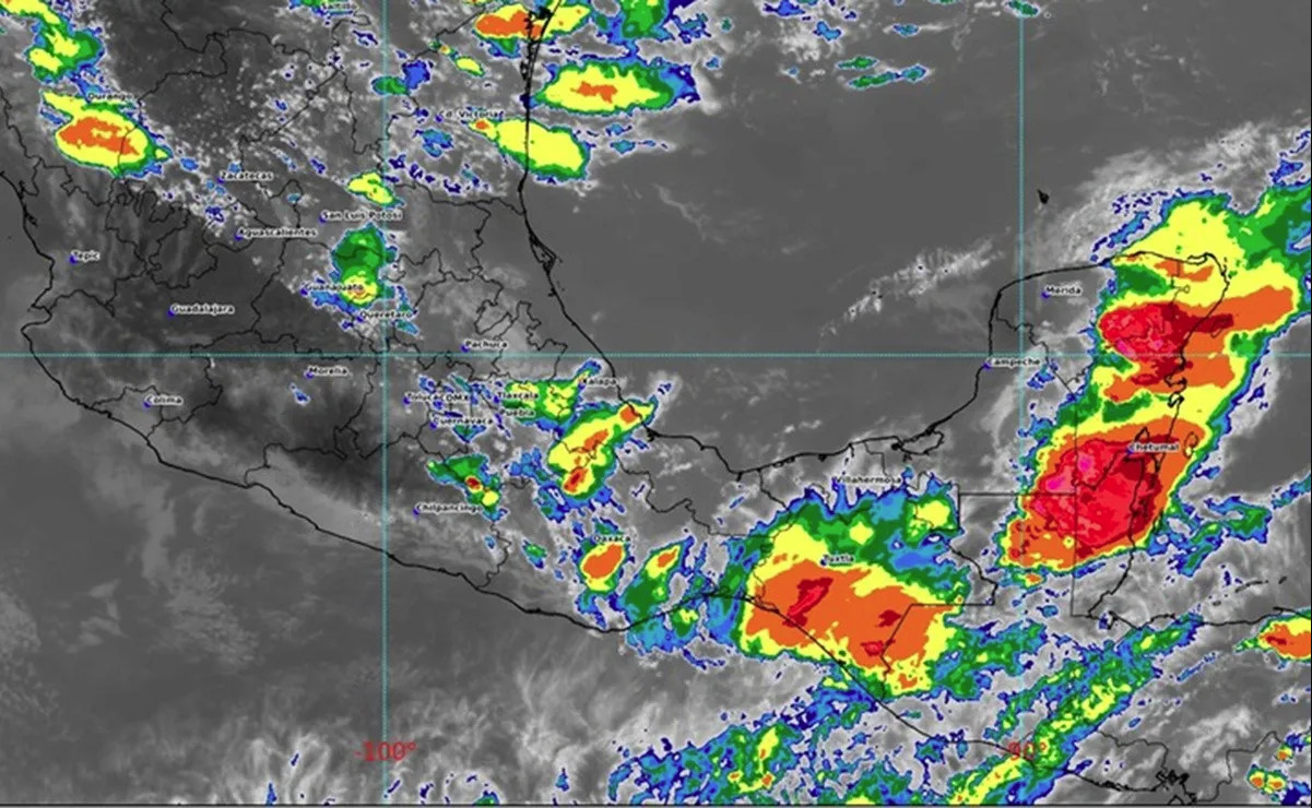 De lluvias fuertes a calores insoportables, así estará el clima en los