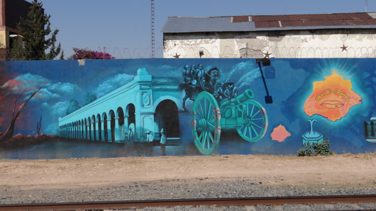 Del grito en los muros: Unos murales urbanos en Aguascalientes