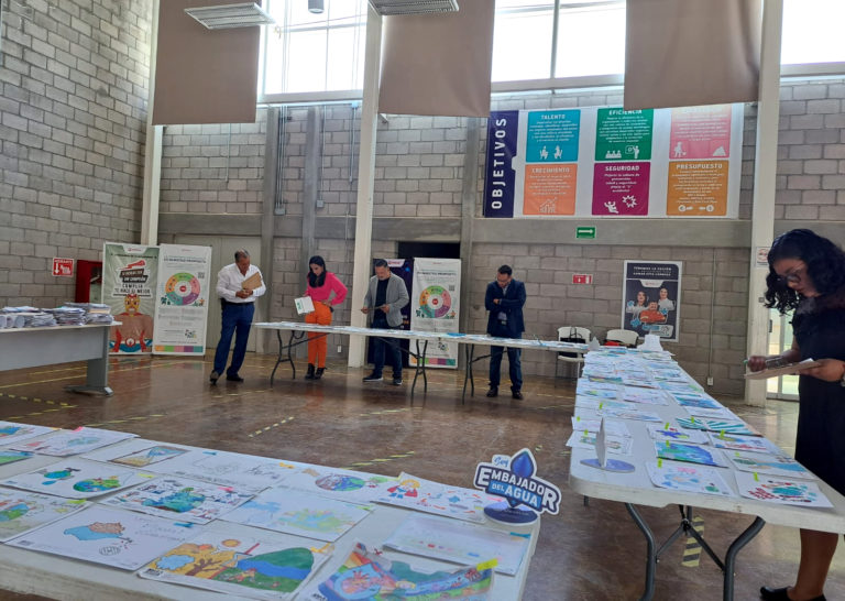 Concesionaria del Agua elige a los ganadores de Concurso de Dibujo por el cuidado del agua