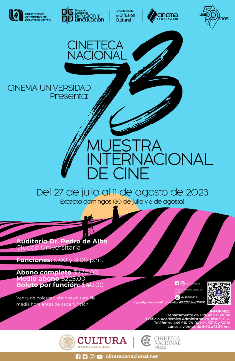 Auditorio Dr. Pedro de Alba albergará la Muestra Internacional de Cine