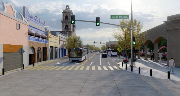 Nuevo cruce peatonal en 5 de Mayo a petición de vecinos y comerciantes