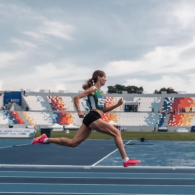 Paola Morán rompió el récord nacional de Ana Guevara en atletismo