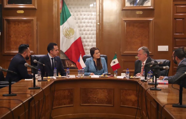 Embajador de República Checa expresa interés de los empresarios de su país por invertir en Aguascalientes