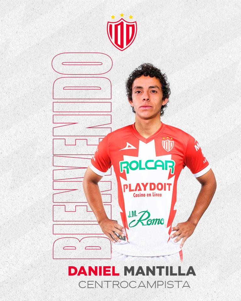 Perfil Necaxa: quién es Daniel Mantilla el centrocampista que llega a Aguascalientes