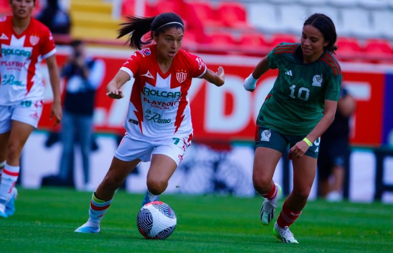 Centellas igualan marcador a dos goles ante la Selección Nacional femenil Sub 20