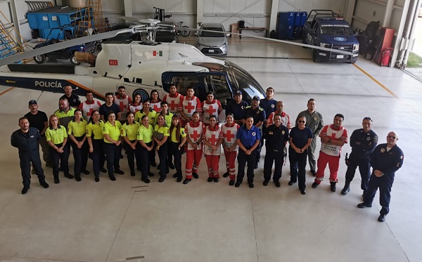 Mejoran protocolo para agilizar traslados de emergencia vía aérea en Aguascalientes