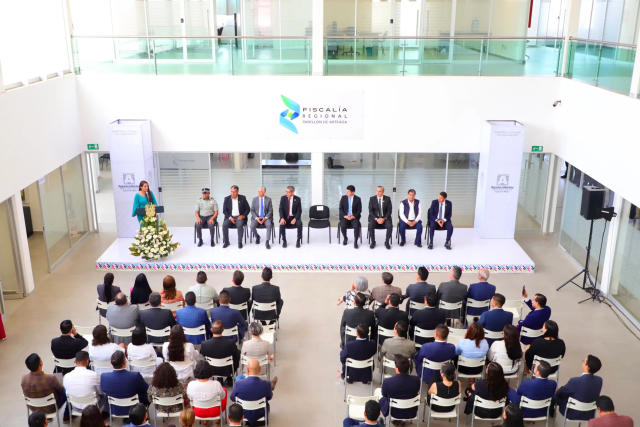 Inauguran la primera fiscalía regional en Aguascalientes
