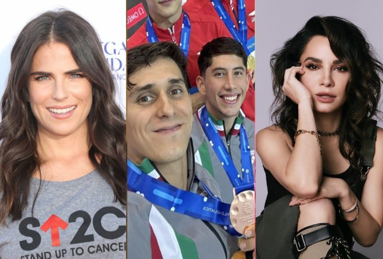Martha Higareda y Karla Souza pagaron gastos a clavadistas en Mundial 