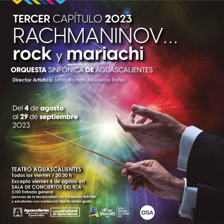 Orquesta Sinfónica de Aguascalientes: fechas de sus conciertos “Rachmaninov y rock, y Mariachi”