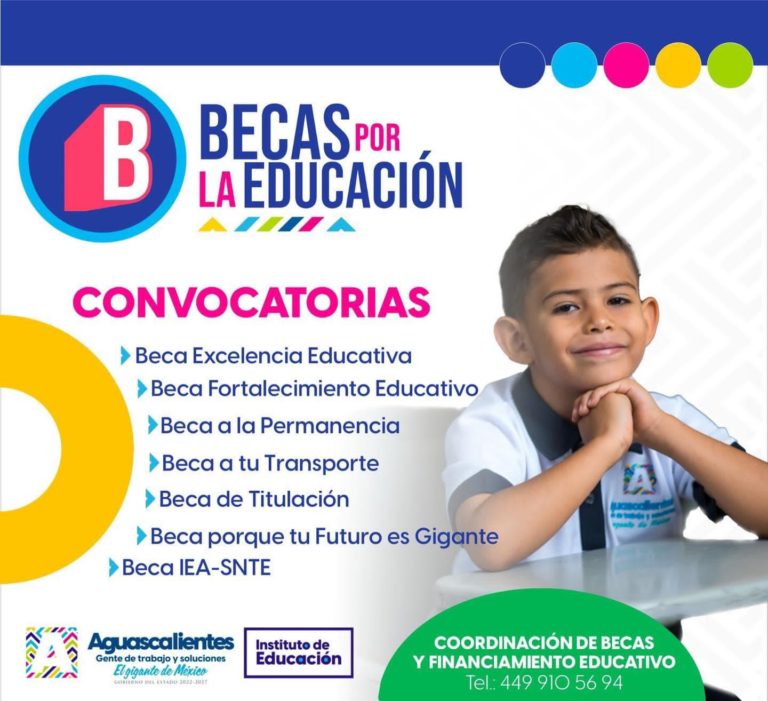 En Aguascalientes anuncian becas académicas: requisitos y convocatoria